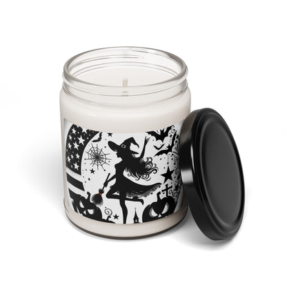Flag Village Halloween Pretty Witch Scented Soy Candle, 9oz HW0034