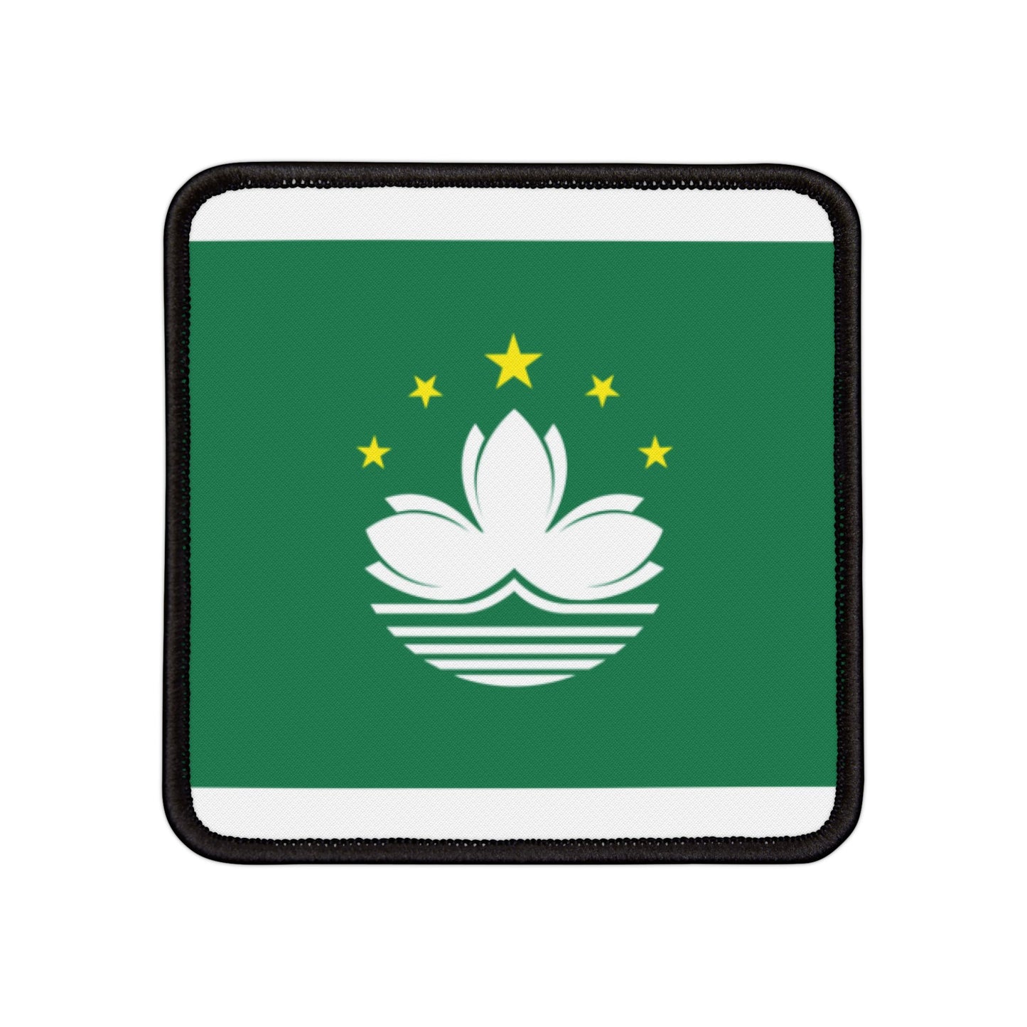 Flag Village Macao Flag Embroidery Iron-On Patches