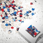 Flag Village Czech Sporting Flag Jigsaw Puzzle