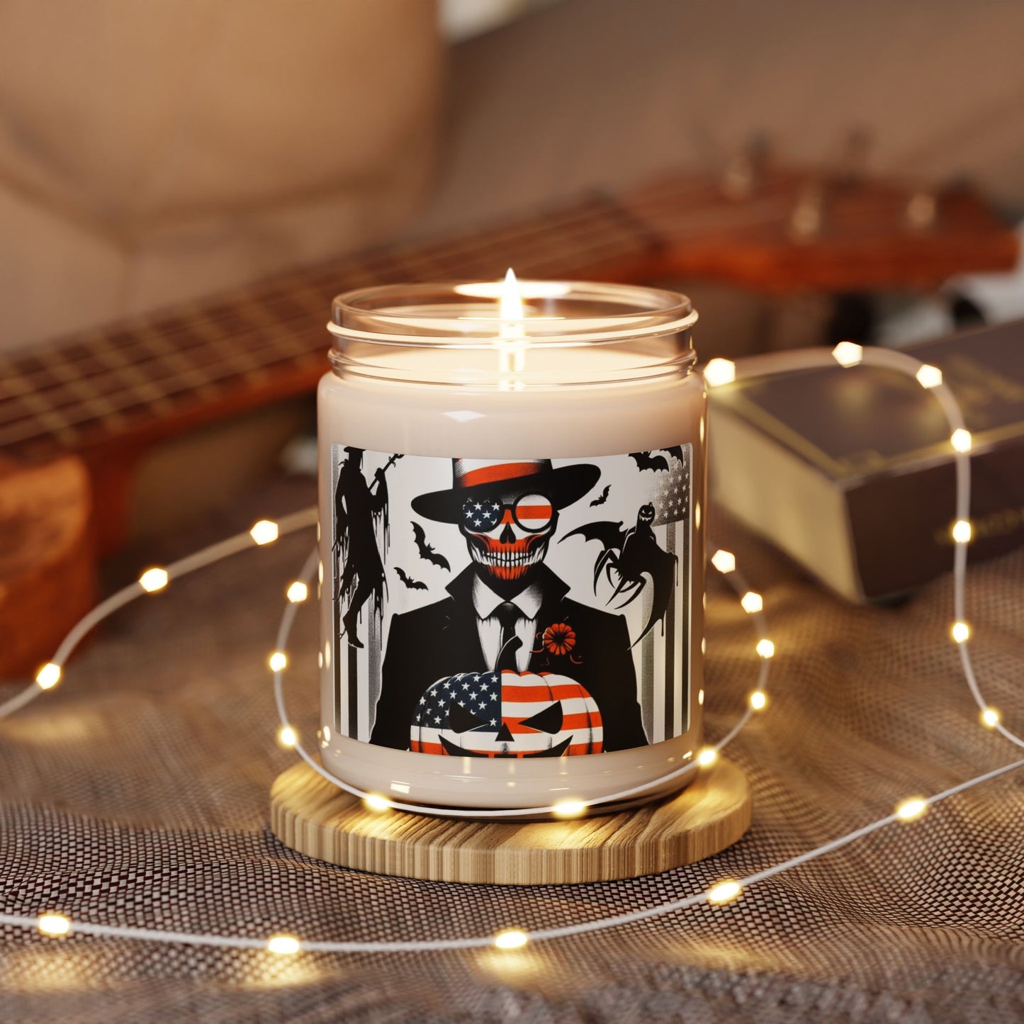 Flag Village Halloween Pretty Witch Scented Soy Candle, 9oz HW0048