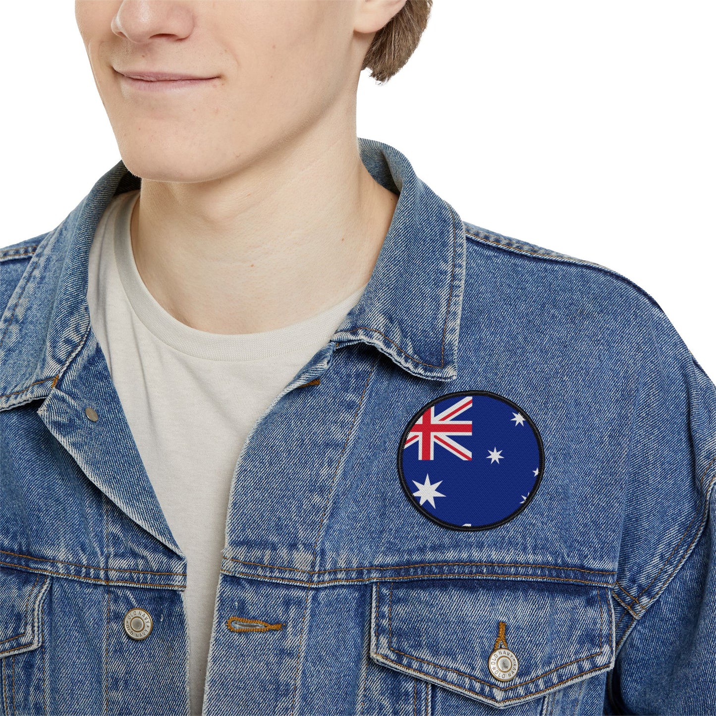 Flag Village Australia Flag Embroidery Iron-On Patches