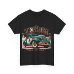 Flag Village Mexico Vintage Car Flag T-SHIRT Heavy Cotton Tee MEX0004