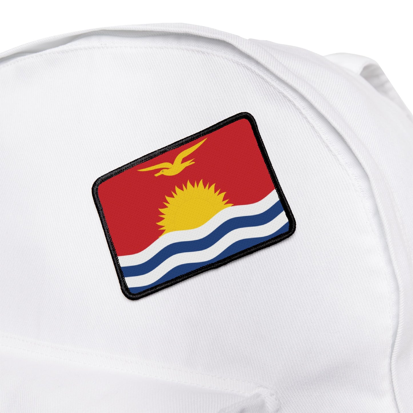 Flag Village Kiribati Flag Embroidery Iron-On Patches