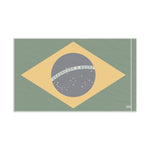 Flag Village South America Brazil Flag
