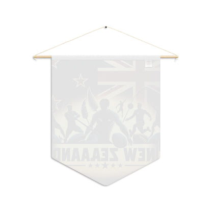 Flag Village New Zealand Flag Pennant Sporting Home Wall decoration NZL0002