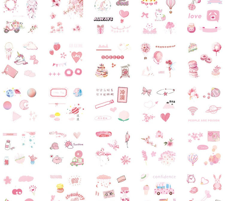 Flag Village Gift box set sticker