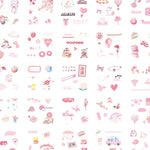 Flag Village Gift box set sticker
