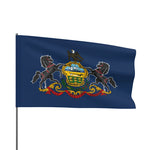Flag Village Pennsylvania State Military Flag 18" x 12"