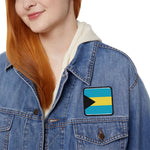 Flag Village Bahamas Flag Embroidery Iron-On Patches