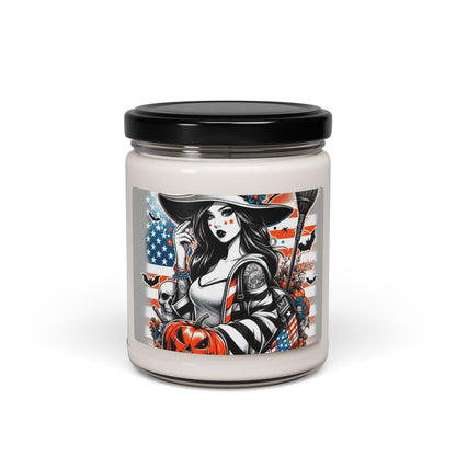 Flag Village Halloween Pretty Witch Scented Soy Candle, 9oz HW0018