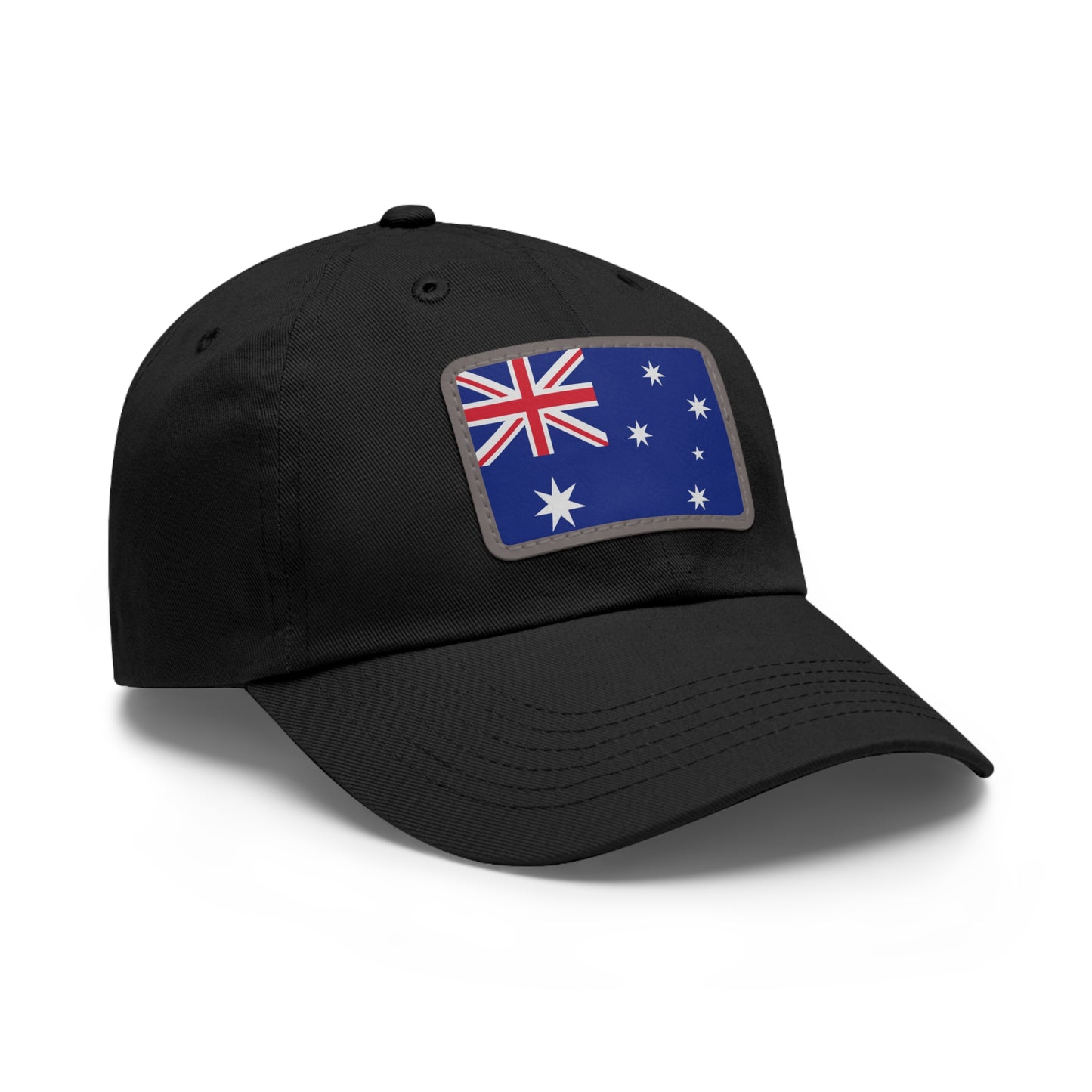 Flag Village Australia Flag Hat Cap with Leather Patch