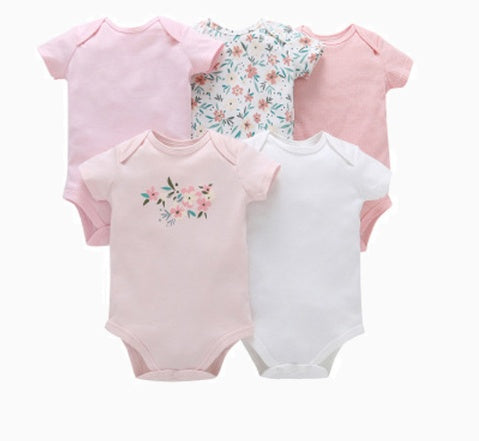 Flag Village Baby romper five-piece packaging baby gift box set