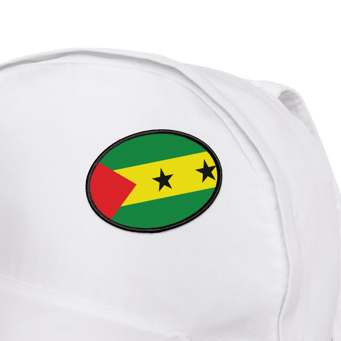Flag Village Sao Tome And Principe Flag Embroidery Iron-On Patches