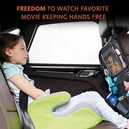 Flag Village Auto Tools Compatible with Apple, Car storage bag car seat back pocket bag car with IPAD bag 600D Oxford cloth