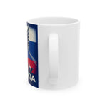 Flag Village Slovakia Sporting Flag Ceramic Coffee Mug 11oz SVK0006