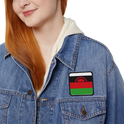 Flag Village Malawi Flag Embroidery Iron-On Patches