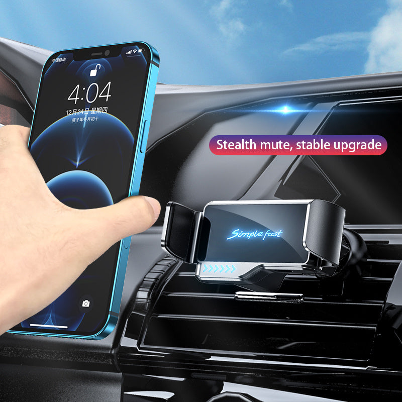 Flag Village Auto Tools Intelligent Automatic Car Phone Holder  Air Vent Mount Holder For Phone Car Products Universal Stand