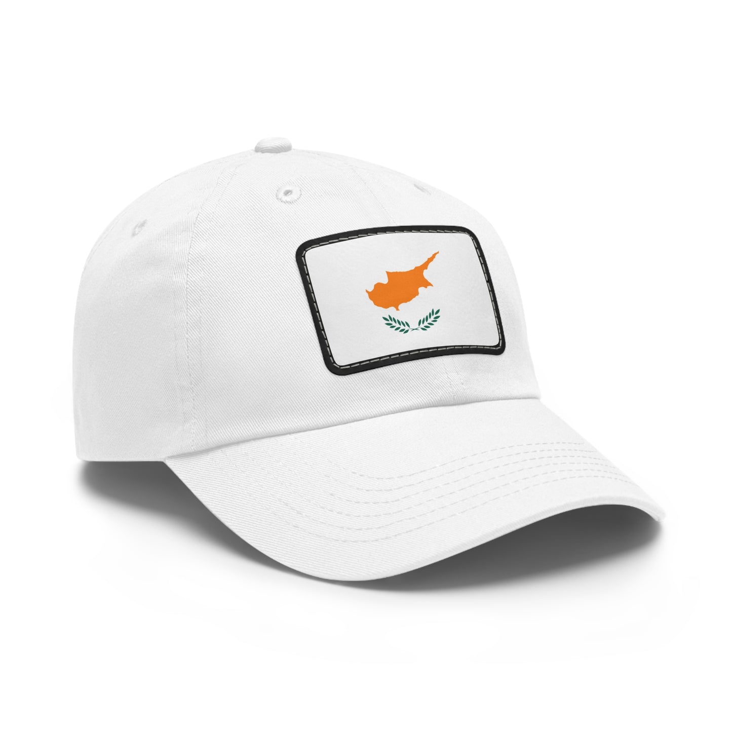 Flag Village Cyprus Flag Hat Cap with Leather Patch