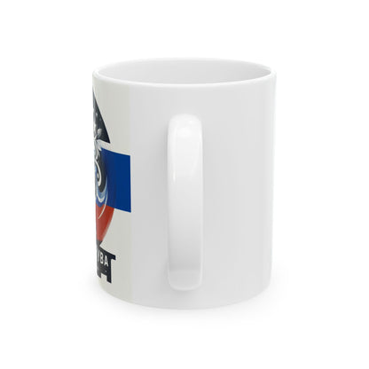 Flag Village Russia Sporting Flag Ceramic Coffee Mug 11oz RUS0008