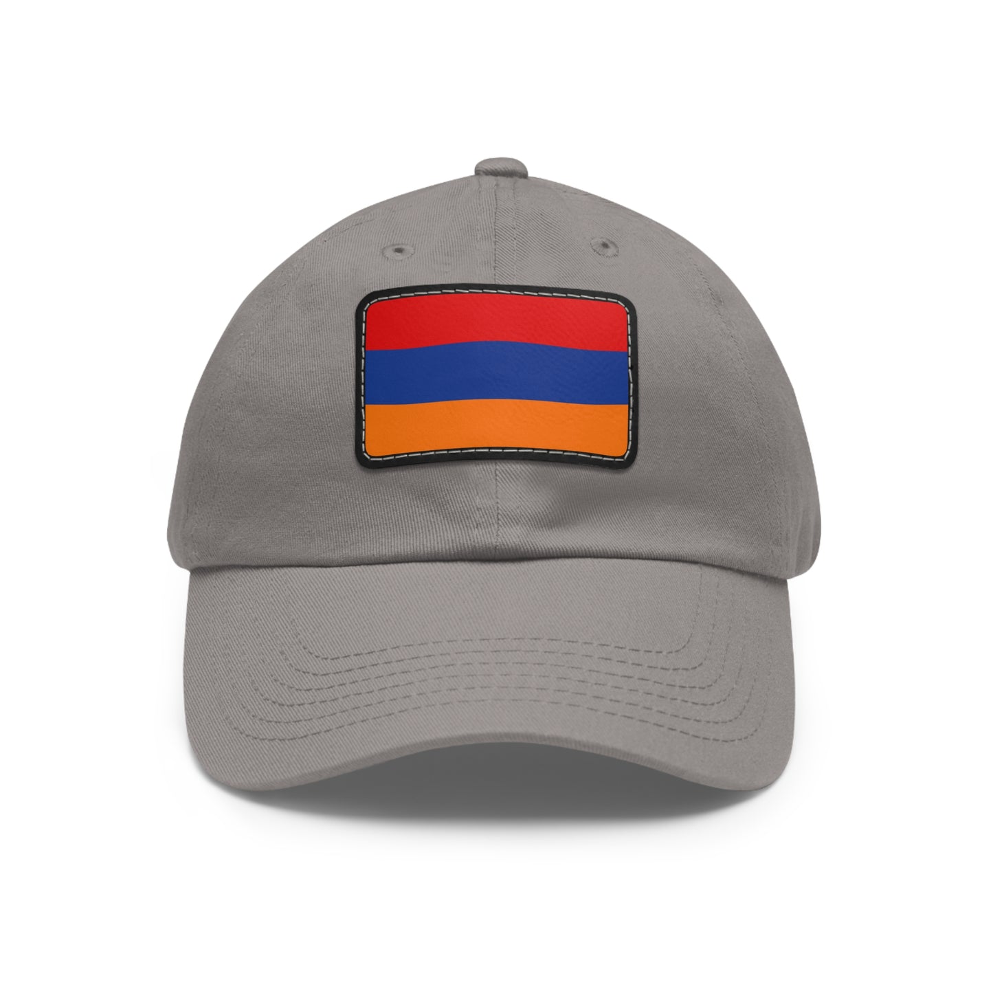 Flag Village Armenia Flag Hat Cap with Leather Patch