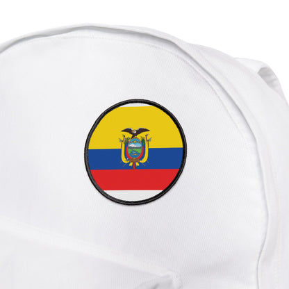 Flag Village Ecuador Flag Embroidery Iron-On Patches