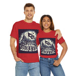 Flag Village Brazil Sporting Flag T-SHIRT Heavy Cotton Tee BRA0016