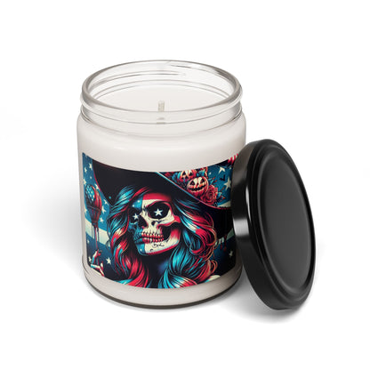 Flag Village Halloween Pretty Witch Scented Soy Candle, 9oz HW0017