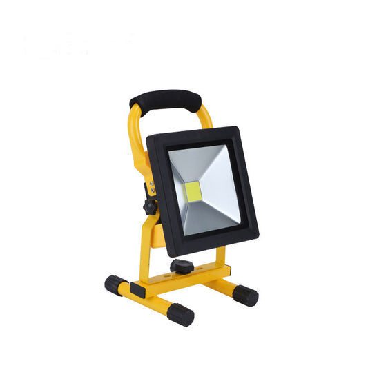 Flag Village Ultrathin rechargeable led flood light 10W waterproof IP65 portable Spotlight Outdoor Floodlight lamp camping light