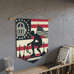 Flag Village Georgia State Flag Pennant Sporting Home Wall decoration GA0002
