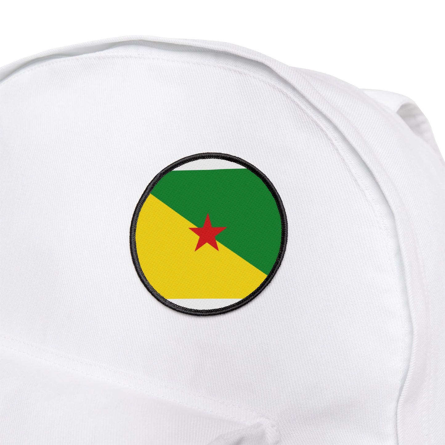 Flag Village Guiana(French Guiana) Flag Embroidery Iron-On Patches