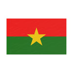 Flag Village Burkina Faso Flag 18" x 12" / 36" x 24" / 60" x 36"
