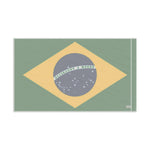 Flag Village Brazil And Herzegovina Flag 18" x 12" / 36" x 24" / 60" x 36"