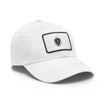 Flag Village Massachusetts State Flag Hat Leather Patch