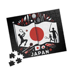 Flag Village Japan Sporting Flag Jigsaw Puzzle