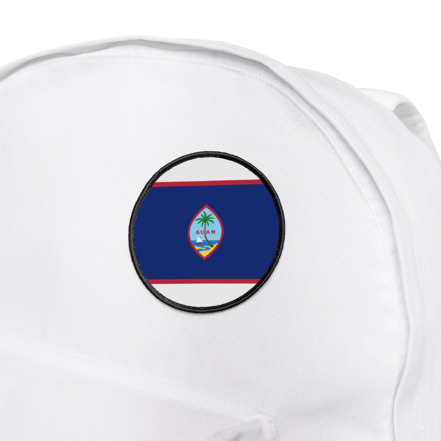Flag Village Guam State Flag Embroidery Iron-On Patches