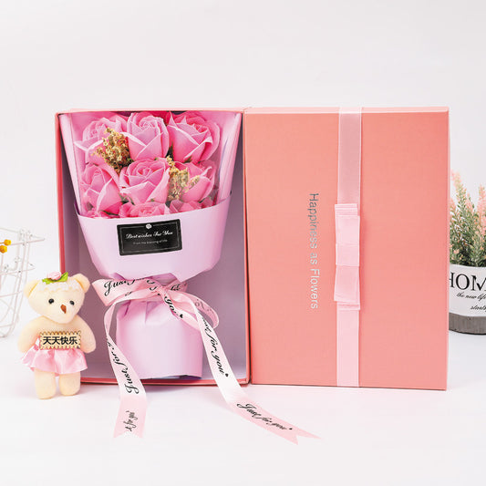 Flag Village Teacher's Day Gift Bouquet Gift Box