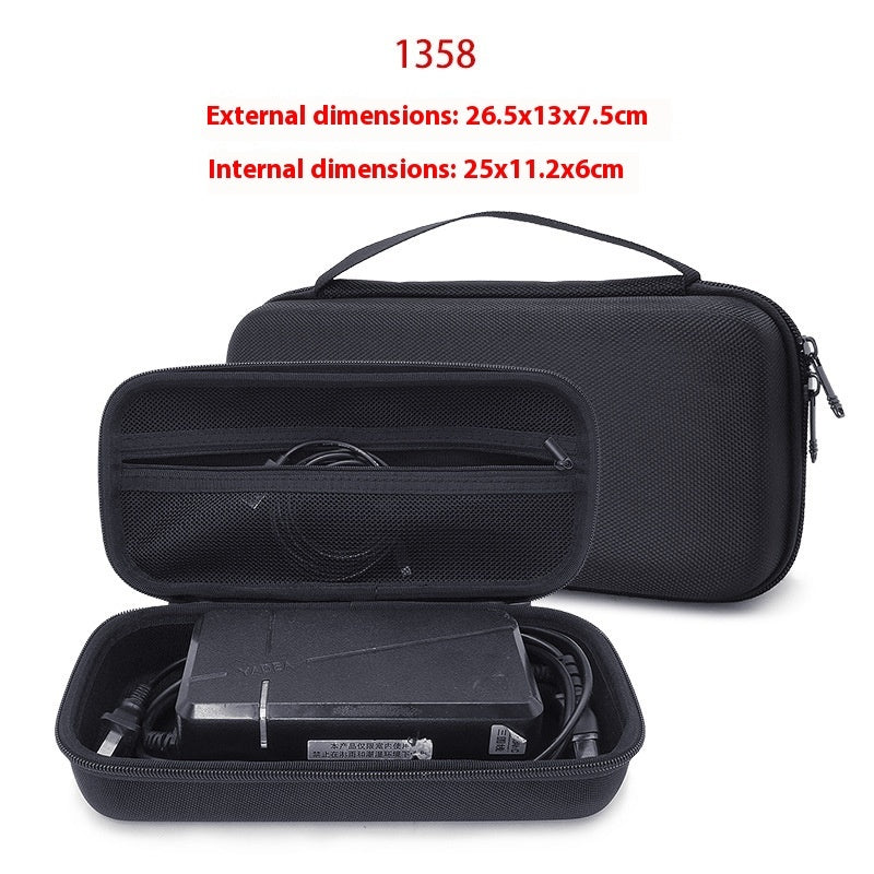 Flag Village Auto Tools EVA Motorcycle Charger Storage Bag Hard Shell Electric Car Power Tools