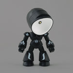Flag Village Cute LED Hero Table Lamp Mini Portable Cool Mecha Cute Robot Night Light Bedroom Home Decoration Kids Boys Gifts