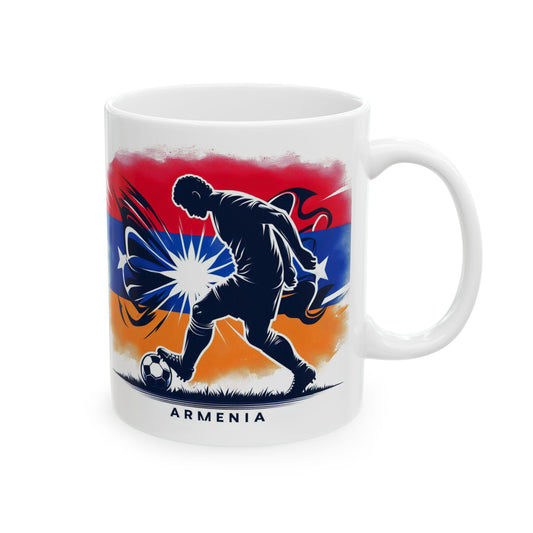 Flag Village Armenia Sporting Flag Ceramic Coffee Mug 11oz ARM0001