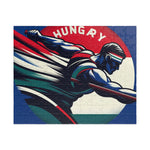 Flag Village Hungary Sporting Flag Puzzle (110, 252, 520, 1014-piece) HUN0002