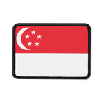 Flag Village Singapore Flag Embroidery Iron-On Patches
