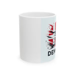 Flag Village Denmark Sporting Flag Ceramic Coffee Mug 11oz