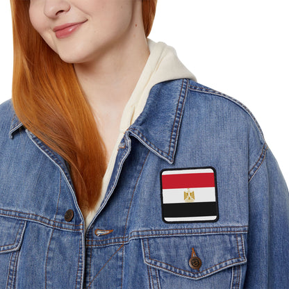 Flag Village Egypt Flag Embroidery Iron-On Patches