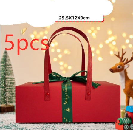 Flag Village Christmas Gift Box Packaging Christmas Eve Fruit