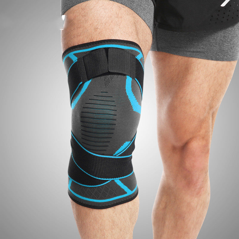 Flag Village Outdoor sports compression horoscope cross strap knee pads