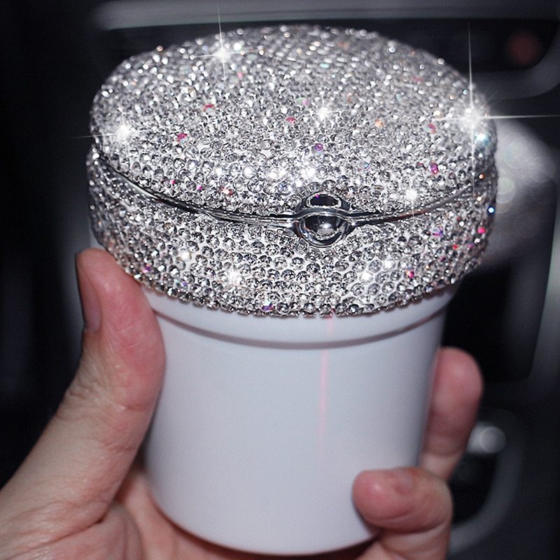 Flag Village Auto Tools Diamond-studded vehicle ashtray