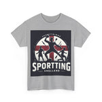 Flag Village England Sporting Flag T-SHIRT Heavy Cotton Tee GBR0002