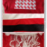 Flag Village Santa Claus Climbs The Wall To Decorate Clothes Ornaments Gifts Christmas Decoration