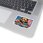 Flag Village USA California State Flag Stickers 2", 3", 4", 6" CA02