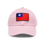 Flag Village Taiwan Flag Hat Cap with Leather Patch